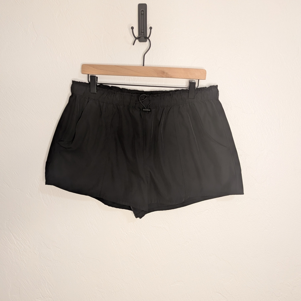 No Boundaries Charcoal Black Shorts